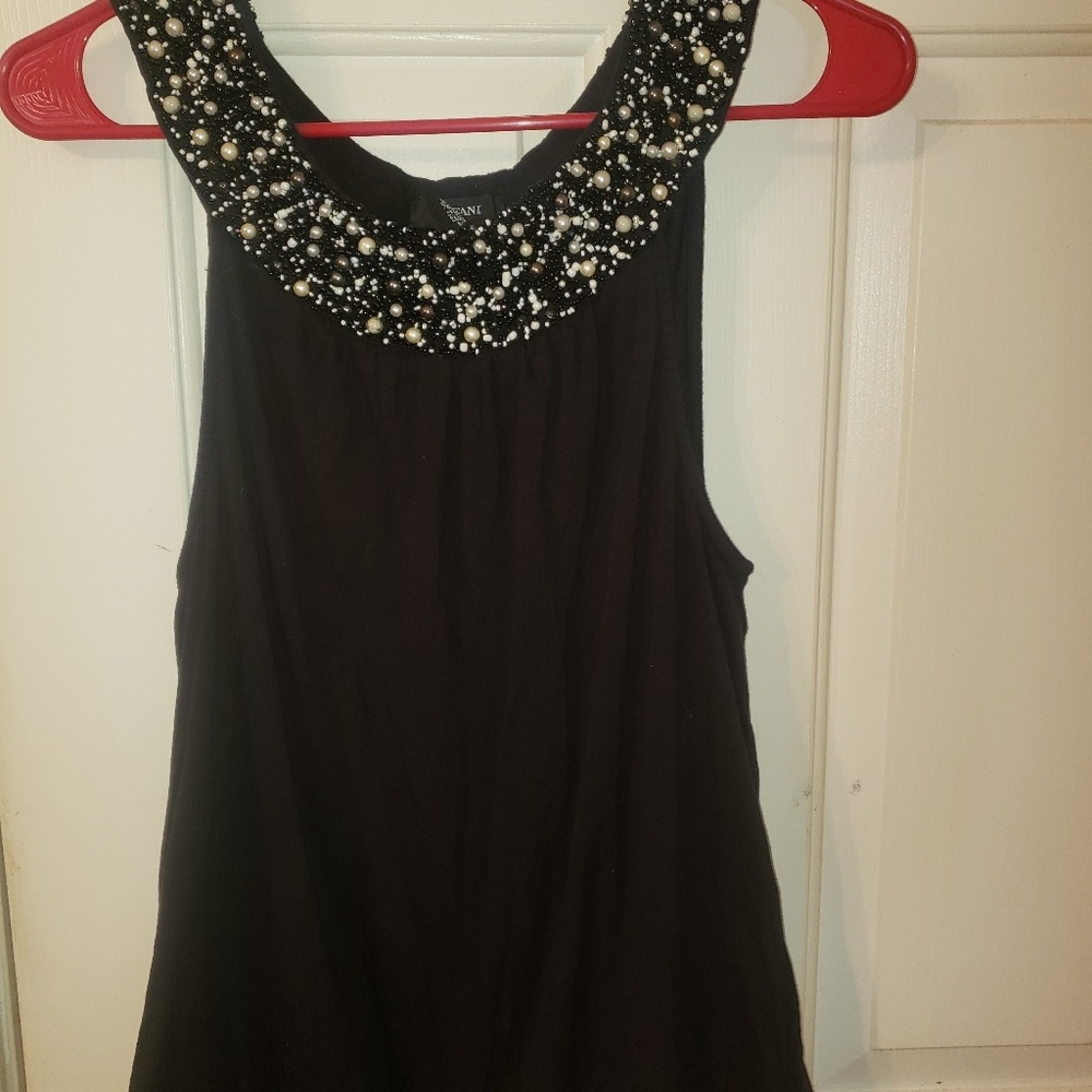 Black dress tank
